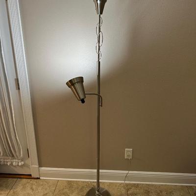 Brushed Metal Floor Lamp