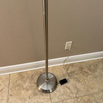 Brushed Metal Floor Lamp