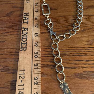 Michael Kors gold tone Belt