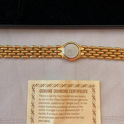 OLEG CASSINI GRUEN WOMENS WRIST WATCH