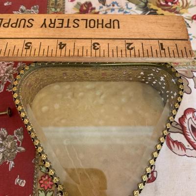 Vintage Brass Trinket Box