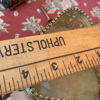 Vintage Brass Trinket Box