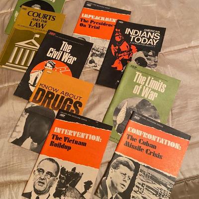 Vintage AEP Unit Books Social Studies Lot