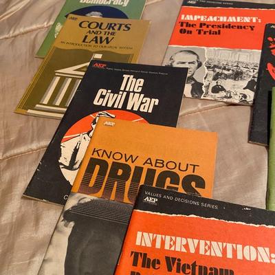 Vintage AEP Unit Books Social Studies Lot