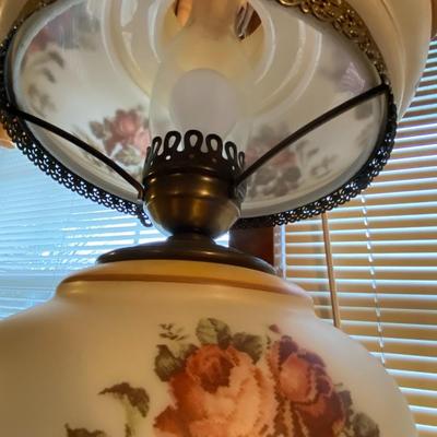 Vintage Hurricane Lamp