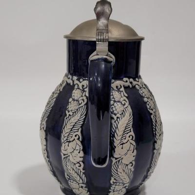 Early 1900s German pitcher / jug. Stoneware?