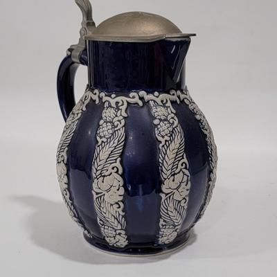 Early 1900s German pitcher / jug. Stoneware?
