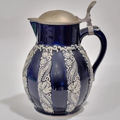 Early 1900s German pitcher / jug. Stoneware?