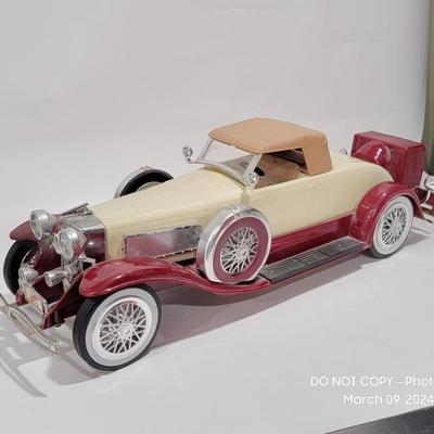 Vintage JIM BEAM Decanter 1935 Duesenberg Convertible