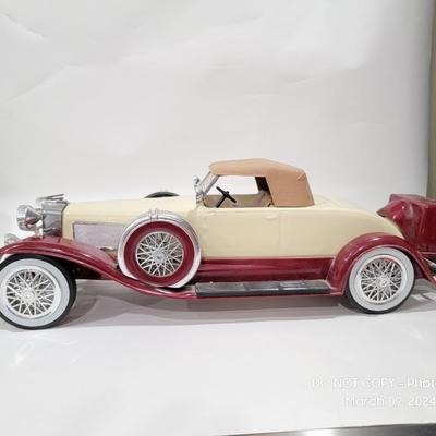 Vintage JIM BEAM Decanter 1935 Duesenberg Convertible