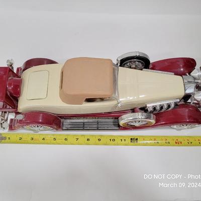 Vintage JIM BEAM Decanter 1935 Duesenberg Convertible