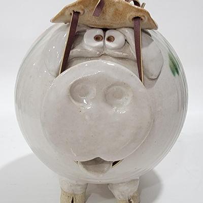 Handmade pottery or stoneware? Piggy bank