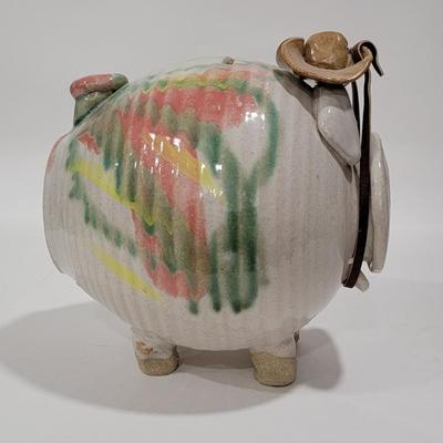Handmade pottery or stoneware? Piggy bank