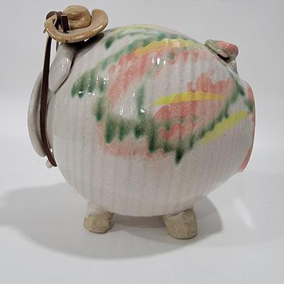 Handmade pottery or stoneware? Piggy bank