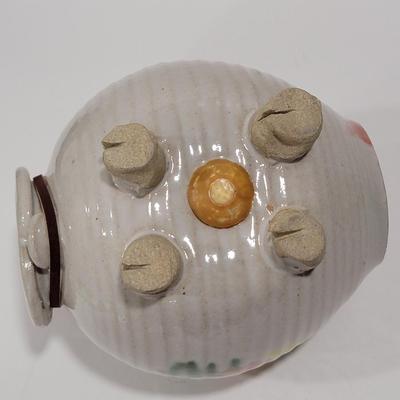Handmade pottery or stoneware? Piggy bank