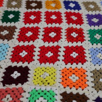 Vintage Crochet Blanket