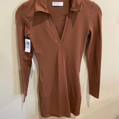 Brown Sullivan contour by Babaton - 2xs