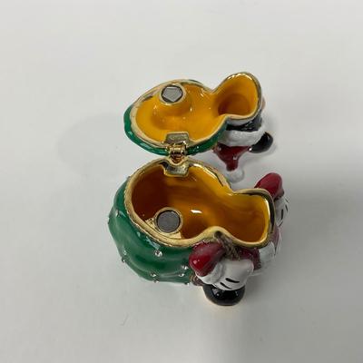 -99- DEPT56 | Bejeweled Collection Santa Mickey Jeweled Box
