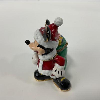 -99- DEPT56 | Bejeweled Collection Santa Mickey Jeweled Box