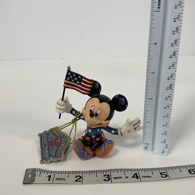 -101- JIM SHORE | Enesco Patriotic Mickey Mouse Figure