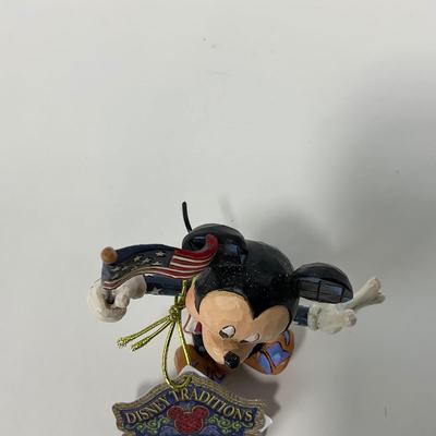 -101- JIM SHORE | Enesco Patriotic Mickey Mouse Figure