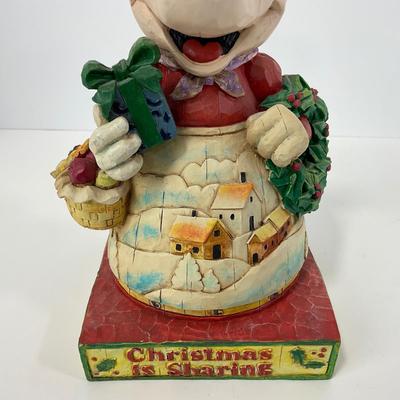 -105- JIM SHORE | Enesco â€œHeartwarming Holidayâ€ Figure