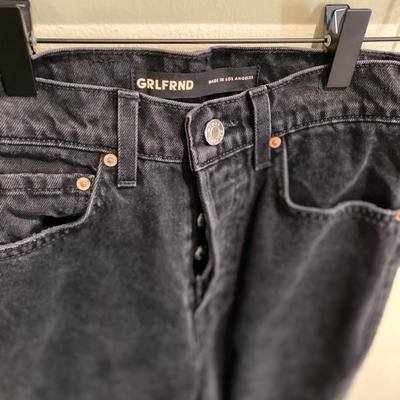 Grlfrnd - the Cassidy - mid rise straight - size 23