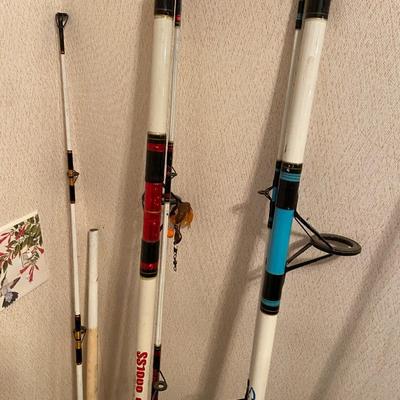 Fishing Lot #2: Fishing Poles and Accessories