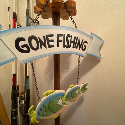 Fishing Lot #2: Fishing Poles and Accessories