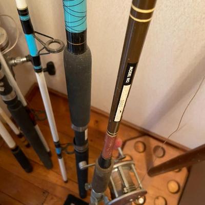 Fishing Lot #2: Fishing Poles and Accessories