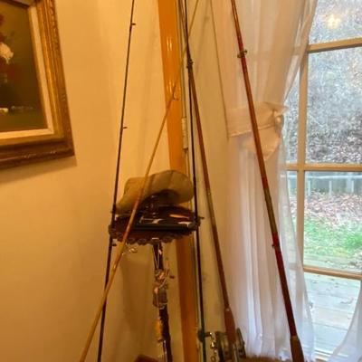 Fishing Lot #3: Poles and Fishing Tools