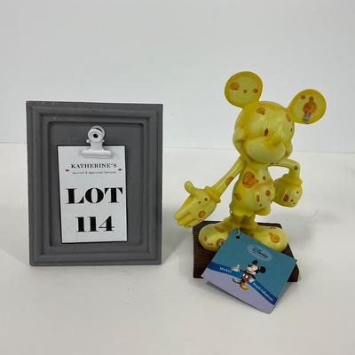 -114- COLLECTIBLE | Mickey InspEARations â€œBig Cheeseâ€ Figure