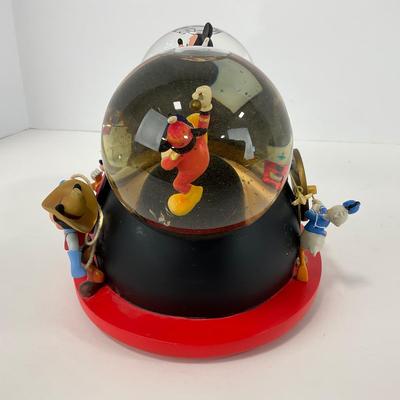 -115- HOME | Mickey Mouse March Ears Club | Musical Water Snow Globe
