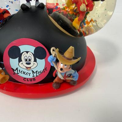 -115- HOME | Mickey Mouse March Ears Club | Musical Water Snow Globe