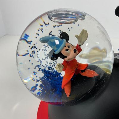 -115- HOME | Mickey Mouse March Ears Club | Musical Water Snow Globe