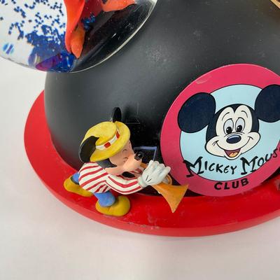 -115- HOME | Mickey Mouse March Ears Club | Musical Water Snow Globe