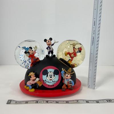 -115- HOME | Mickey Mouse March Ears Club | Musical Water Snow Globe