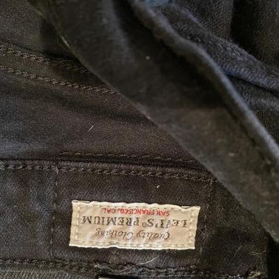 Levi’s 724 high rise straight crop - size 23