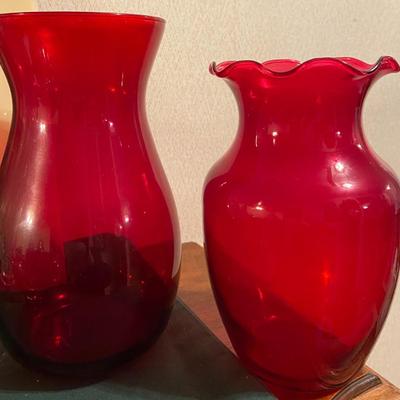 Valentine's Glassware and Ceramic Tile Lot