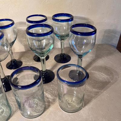 Mexican Glass barware