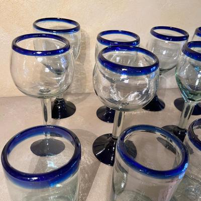 Mexican Glass barware