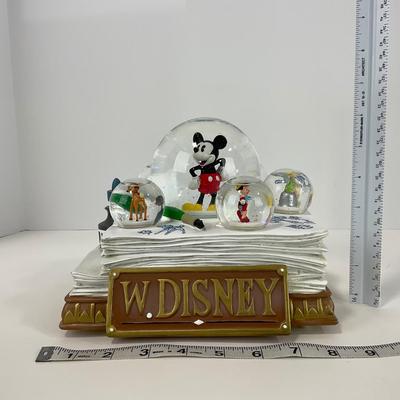 -118- HOME | Disney Mickey Mouse Model Sheet Music | Spinning Multi Snow Globes