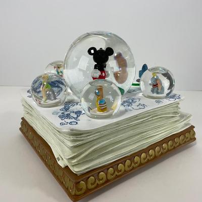 -118- HOME | Disney Mickey Mouse Model Sheet Music | Spinning Multi Snow Globes
