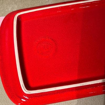 Waechtersbach Red Christmas Tree 2 Trays