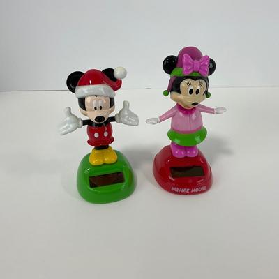 -119- HOLIDAY | Mickey & Minnie Mouse Solar Dancers