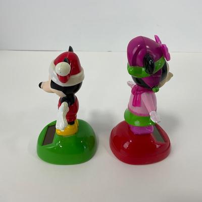 -119- HOLIDAY | Mickey & Minnie Mouse Solar Dancers