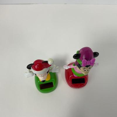 -119- HOLIDAY | Mickey & Minnie Mouse Solar Dancers