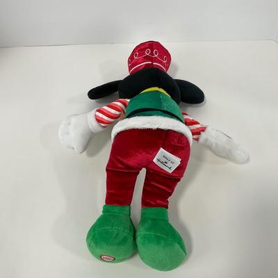 -120- HOLIDAY | Mickey Mouse Plush & Singing Mickey Santa
