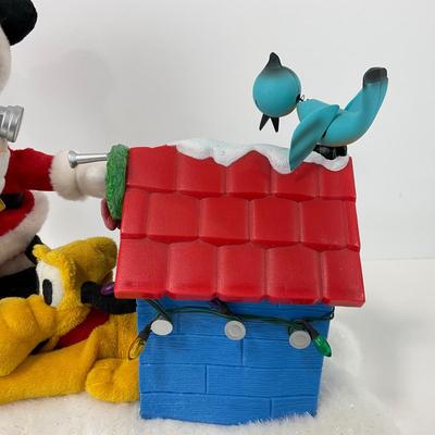 -121- HOLIDAY | Mickey & Pluto Singing Plush