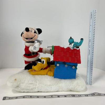 -121- HOLIDAY | Mickey & Pluto Singing Plush